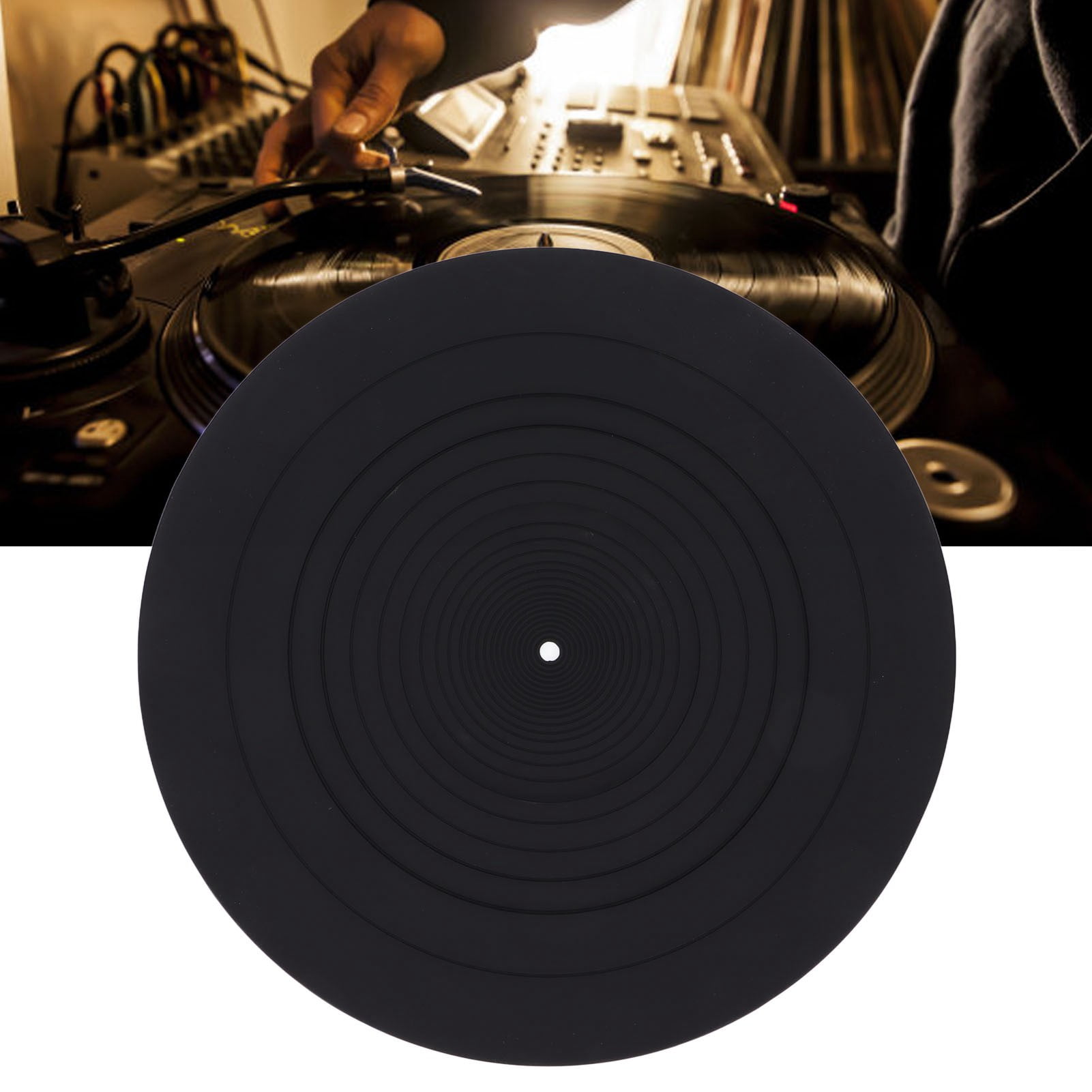 New York Map Slipmat For Turntables - 12 Inch Felt DJ Scratch Pad For Record Players