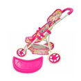 thumbnail image 5 of Carriola para Muñeca Accesorio The Baby Shop 9377T con 3 llantas y charola Rosa -, 5 of 5