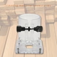 thumbnail image 5 of Woodworking Trimmer Accessories Hard Plastic Base Shield With 2 Knobs For 3703 Electric Trimming Machine Saw Trimming, 5 of 9