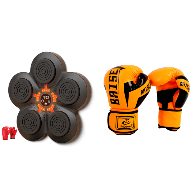 Guantes para máquina de boxeo Música BT Link Target Workout (con niños)