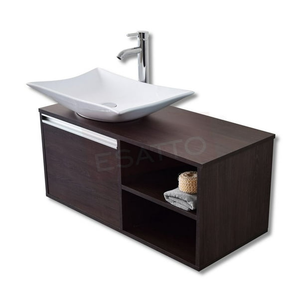 Esatto® Mueble Para Baño Ddtc Stella Con Lavabo, Llave Y Desagües ESATTO MUEBLE PARA BAÑO