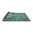 thumbnail image 2 of Ahgly Company Indoor Rectangle Persian Light Blue Traditional Area Rugs, 8' x 12', 2 of 4