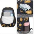thumbnail image 4 of Sun and Moon Gothic Pattern 17" School Backpacks for Teens,Waterproof Oxford Fabric,S-Shape Padded Straps for School,Travel,Hiking,Camping, 4 of 6