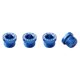thumbnail image 4 of Rueda antioxidante de 4 piezas shamjiam aleación de aluminio M10x1,25 V Tornillo de a prueba de polvo Azul, 4 of 7