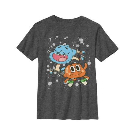The Amazing World of Gumball Boys' Best Friend Paint Splatter (Best Clothes For Boys)