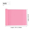 thumbnail image 2 of Unique Bargains Crepe Paper Roll Crepe Paper Decoration 7.5ft Long 20 Inch Wide, Dark Pink, 2 of 5