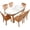 White Marble Lines, variant on Fitted Oval Tablecloth with Elastic Edge, White Marble Lines Washable Wipeable Table Cover, for Indoor Holiday Family Banquet and Outdoor Patio Use, 68 inch x 48 inch