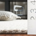 thumbnail image 4 of SAFAVIEH Natura Carina Solid Area Rug, Ivory, 6' x 6' Round, 4 of 10