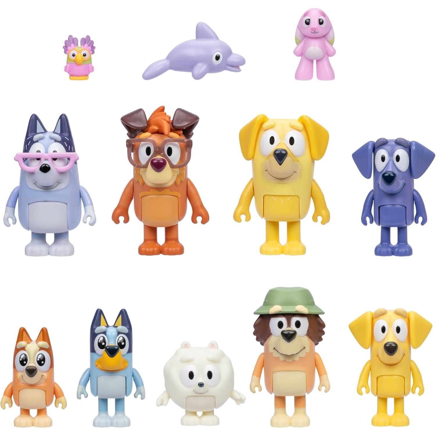 Bluey Character Friends Playtime Adventures Toy Pack Playset
