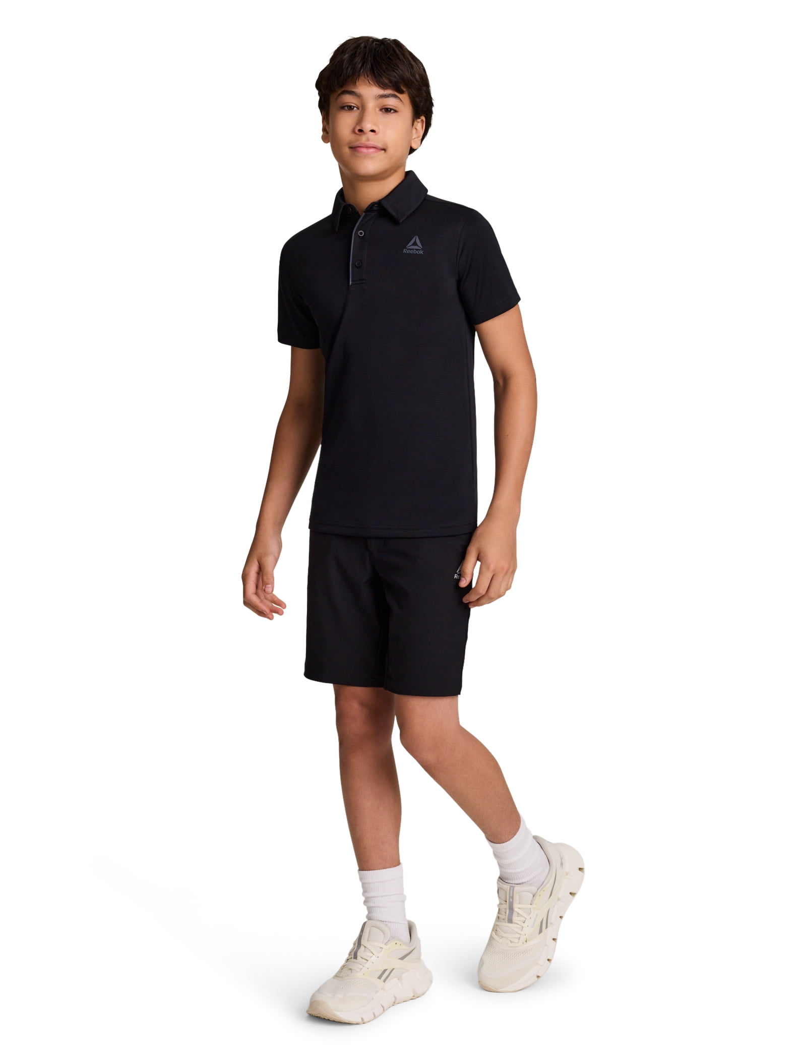 Reebok Boy's Performance Polo Uniform Shirt, Sizes 4-18