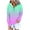 Green, variant on Women Early Fall Fashion Travel Sweatshirt With Hidden Zipper Pockets Zippered Sweatshirts Without Hood Long Sleeve Shirts