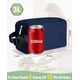 thumbnail image 2 of Bolsa de Almuerzo Neverwhy Pequeña Aislada para Snacks 3L/5 Latas Azul Oscuro, 2 of 7