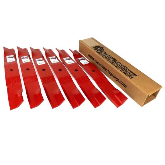 (6) Blades for Bobcat Ariens Wright & Many More 52" Mowers 112111-02 03253800