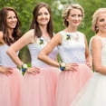 thumbnail image 4 of LOLIPPYY Silk Flower Wrist Corsage Set in Assorted Colors for Women, Perfect Wedding Day Decoration, 4 of 5
