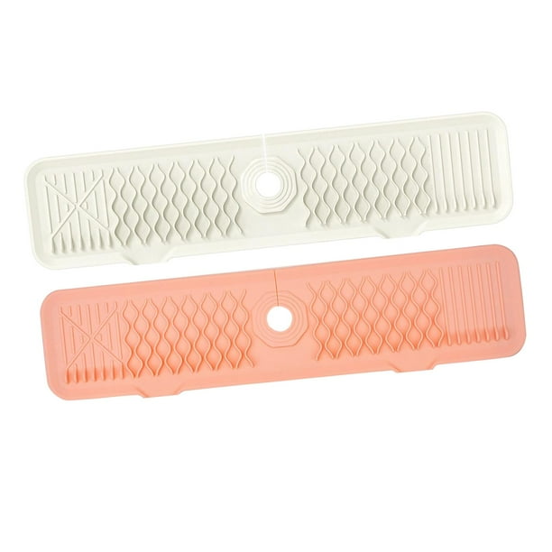 Grifo de silicona Gloria 2 uds. Plegable 61x14,5 cm Protector Universal Rosa