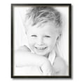 thumbnail image 2 of ArtToFrames 16" x 20" Black Square with Gold Beads Picture Frame, 16x20 inch Black Wood Poster Frame (WOM-5021), 2 of 7