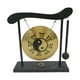thumbnail image 3 of Gong Ornamento Viento Gongs Arte Carillón de Viento con Soporte Latón Escritorio Gong Feng Shui, 3 of 9