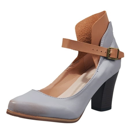 

Pimfylm Gold Heels Women s Parisah Platform Stiletto Heel Pumps Grey 7.5
