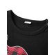 thumbnail image 4 of Pijamas navideños para toda la familia: camisetas de manga larga con estampado de gorro de Papá Noel y pantalones a rayas. Ropa de dormir navideña., 4 of 9