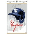 thumbnail image 3 of MLB New York Yankees - Drip Helmet 20 Wall Poster with Magnetic Frame, 22.375" x 34", 3 of 5