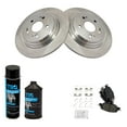 thumbnail image 2 of TRQ Rear Posi Ceramic Disc Brake Pad & Rotor Kit w/Chemicals for Honda CR-V BKA17468, 2 of 6