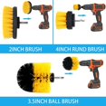 thumbnail image 5 of YIHATA 4 Pack Drill Cleaning Brush Attachments Power Scrubber All Purpose Drill Brush Set for Bathroom, Floor, Tub, Tile, Car Carpet, Kitchen, Marble, Ceramic Surface, 5 of 7