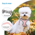 thumbnail image 4 of Puppy Harness and Leash Set - Dog Vest Harness for Small Dogs Medium Dogs- Adjustable Reflective Step in Harness for Dogs - Soft Mesh Comfort Fit No Pull No Choke, XS, 4 of 7