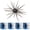 B, variant on Sea Urchin Bass Fishing Lure Soft Creature Bait Coike Style Urchin Bait for Bass Fishing Swimbait Freshwater Fishing Bait with Hooks for Lake River Pond Fishing