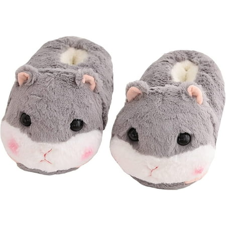 

PIKADINGNIS Women s Slippers Cute Pig Slippers Cartoon Slippers Animal Slippers Warm Slippers Winter Slippers Home Slippers Furry Slippers