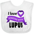 thumbnail image 3 of Inktastic I Love Someone with Lupus Boys or Girls Baby Bib, 3 of 4