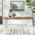 thumbnail image 2 of TMS Mayview Farmhouse 5-Piece Dining Set, Driftwood and White, 2 of 7