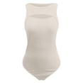 thumbnail image 2 of Aayomet Bodysuit For Women Jumpsuit 2023 High Waisted Sleeveless Jumpsuit Women's Jumpsuit,Beige M, 2 of 4