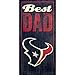 thumbnail image 3 of Fan Creations Houston Texans 6'' x 12'' Best Dad Sign, 3 of 3