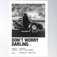 thumbnail image 2 of Aesthetic Minimalist Film Poster "Donâ€™T Worry Darling" (2021) With Vintage / Retro Illustration. Poster Wall Art, Modern Wall Decor For Living Room Bedroom, 16x24 UNFRAMED, 2 of 3