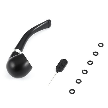 - Oie Loves New Fashion Small Durable Smoking Cigarette Pipe Tobacco Cigar Pipes Black