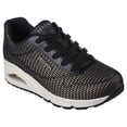 thumbnail image 3 of Tenis Skechers UNO para Mujer 177132BKRG negro 24, 3 of 5