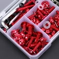 thumbnail image 1 of Dosaele Motorcycle Fairing Body Work Bolts & Clips Kit - 177 Pcs (Black), 1 of 6