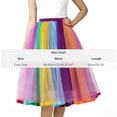 thumbnail image 3 of Women's Tulle Tutu Skirt - Multi-Layered Fluffy Princess Skirt for Role-playing,Parties & Costumes, 3 of 7