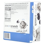 Power Crunch Original Cookies & Crème 12 count 1.4 oz bars
