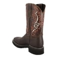 thumbnail image 3 of Botas Vaqueras Hombre SALVATORE Piel Natural Resistentes Café 26.5 3066, 3 of 3