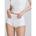 thumbnail image 5 of Caoirhny Women Boy Shorts Panties Lace Patchwork Breathable Elastic Underwear Casual Boxer Briefs for Ladies, 5 of 9