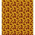thumbnail image 2 of Ambesonne Animal Duvet Cover Sets, Prehistoric Jurassic Mammoth, 2-Twin, Earth Yellow Burgundy, 2 of 3