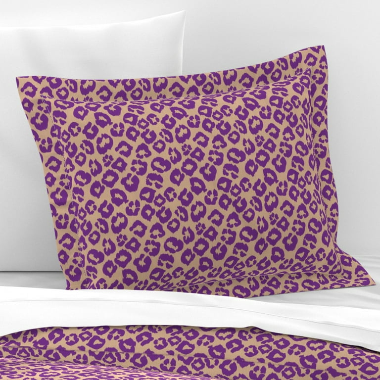 Walmart purple pillow shams cheap