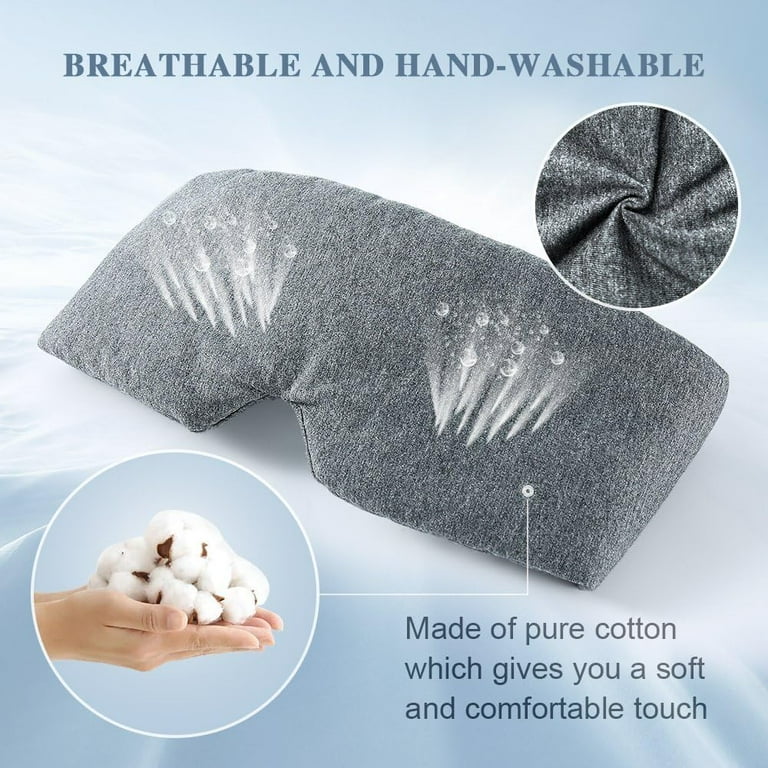 Skdwakiz Sleep Mask, Light Blocking Eye Mask photo 4