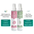 thumbnail image 4 of Kit Cuidado Facial Tónico Tea Tree Agua Rosas Aloe Vera Vitamina C para Piel Radiante e Hidratada, 4 of 6