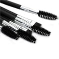 thumbnail image 2 of 1PC Beauty Makeup Wood Handle Eyebrow Brush and Comb Double Ended Design for Brows, 2 of 5