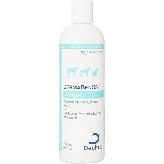 Dechra DermaBenSs Shampoo for Cats and Dogs 12 oz