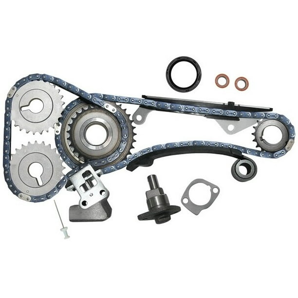 Kit de Distribución Cadena MOTOR PLUS para Nissan Sentra 1995 A 1999 L4 1.6L 13 Pzas 16V Dohc