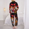 thumbnail image 5 of Lsque Scooby-Doo Pattern Long Sleeve Pajama Set for Women - Soft 2-Piece Sleepwear and Loungewear Set with Pockets, Comfy Nightwear, 5 of 8