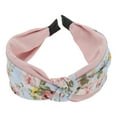 thumbnail image 4 of Unique Bargains 1 Pc Grace Cross Wide Headbands for Women Blue Pink, 4 of 6